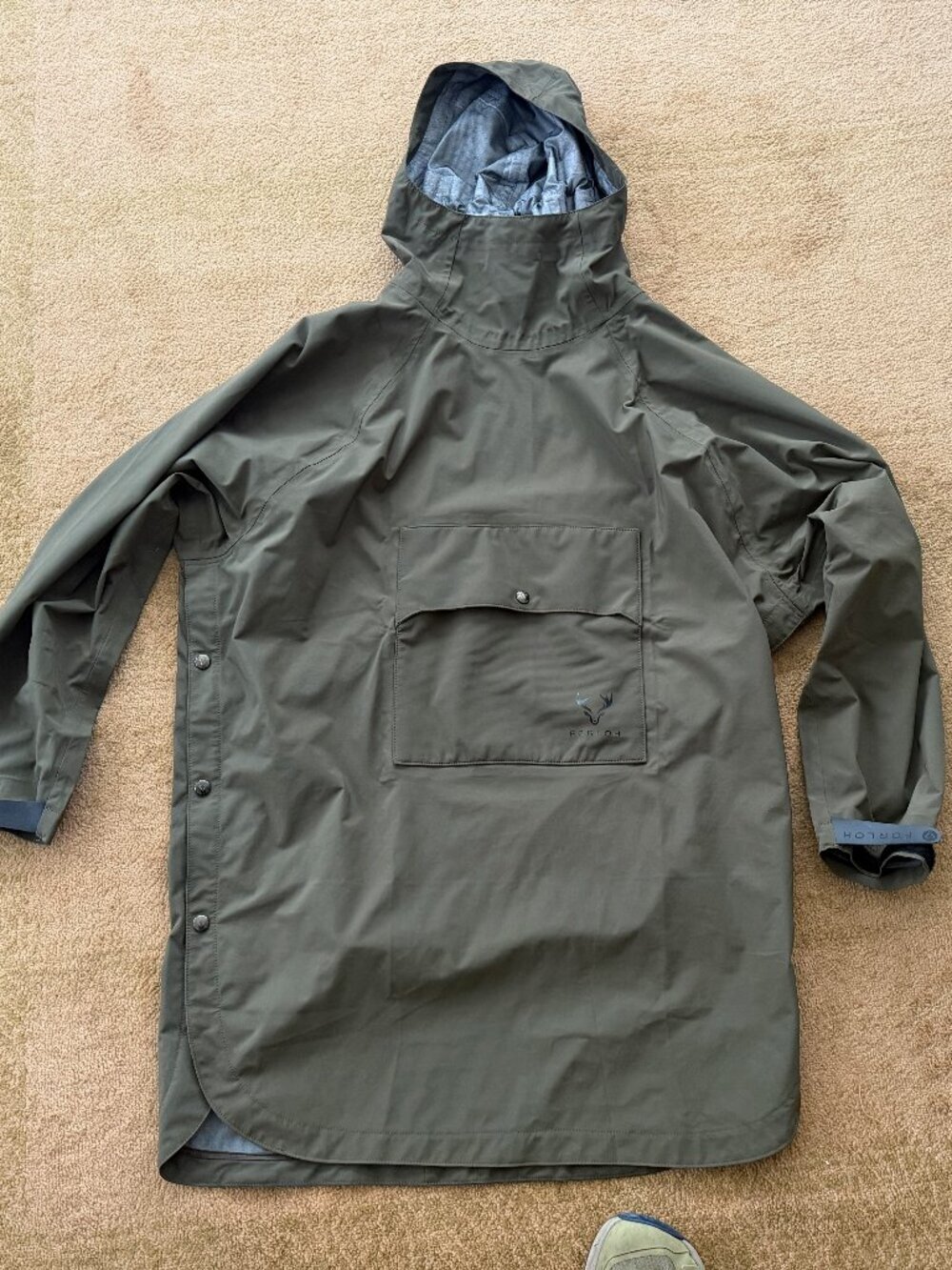 3L Waterproof Packable Rain Poncho, Men's Size S/M​